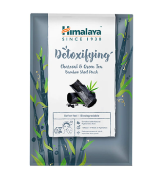 Detoxifying Charcoal & Green Tea Bamboo Sheet Mask 30ml