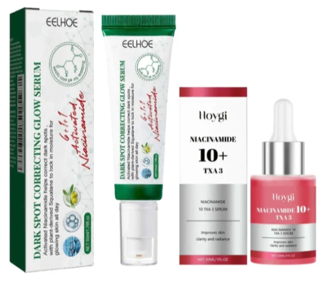 Eelhoe Dark Spot Correcting Glow Serum & Hoygi Niacinamide 10%+TXA 3% Serum