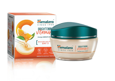 Brightening Vitamin C Orange Face Serum Infused Cream 50g