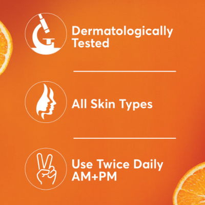 Brightening Vitamin C Orange Face Serum Infused Cream 50g