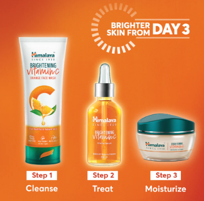 Brightening Vitamin C Orange Face Serum Infused Cream 50g