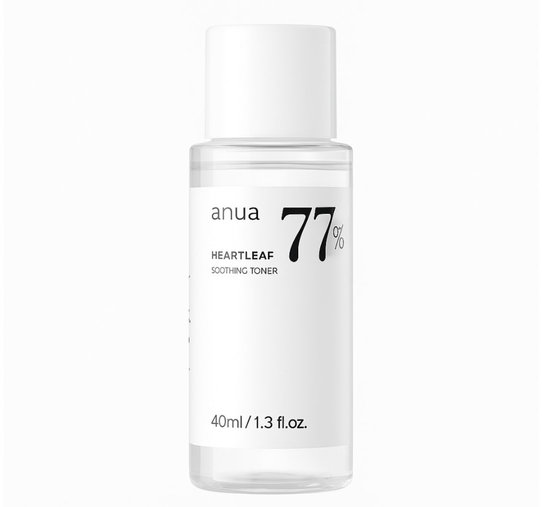 Soothing Toner Calming & Hydrating Redness Relief 40ML - Anua Heartleaf 77% Soothing Toner Calming & Hydrating Redness Relief 40ML