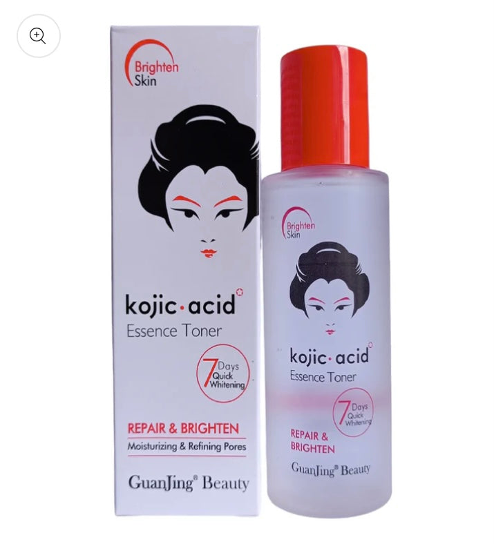 Face Toner - Kojic Acid Essence Toner 100ml Brightening, Hydrating and Anti-Aging