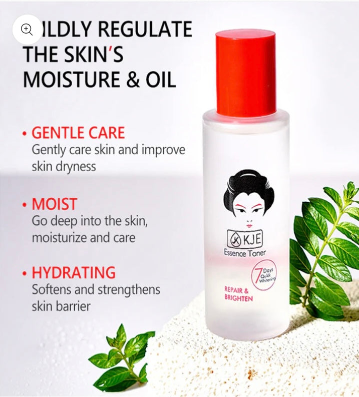 Face Toner - Kojic Acid Essence Toner 100ml Brightening, Hydrating and Anti-Aging